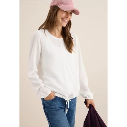 Blouse met trekkoord