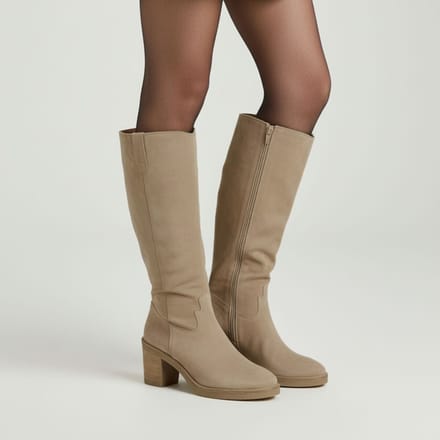 Cellini Cellini Hoge laarzen taupe Suede