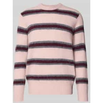 Gebreide pullover met alpaca-aandeel model 'JOHAN'