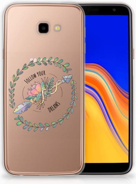 Samsung Galaxy J4 Plus (2018) Telefoonhoesje met Naam Boho Dreams
