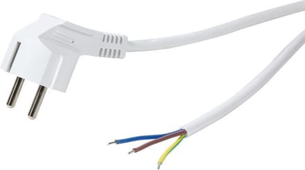 LogiLink 1.5m, CEE 7/7 electriciteitssnoer White CEE7/7