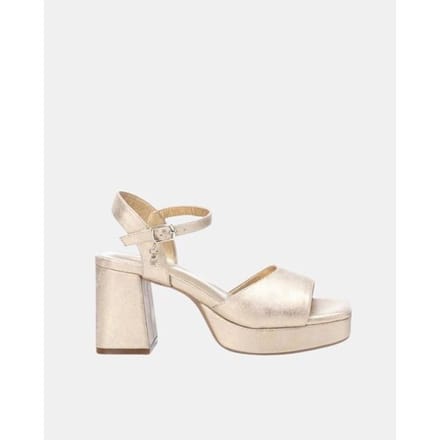 Xti 14147 Hakken Sandalen Goud EU 39 Vrouw