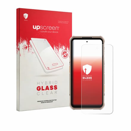 upscreen - Screenprotector voor Ulefone RugOne Xever 8 - Folie Beschermfolie Beschermglas transparant