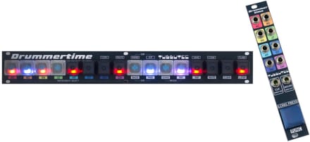 TUBBUTEC Drummertime 60HP+3U (tactile) - sequencer