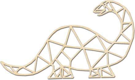 Geometrische Dinosaurus #3 / Dieren