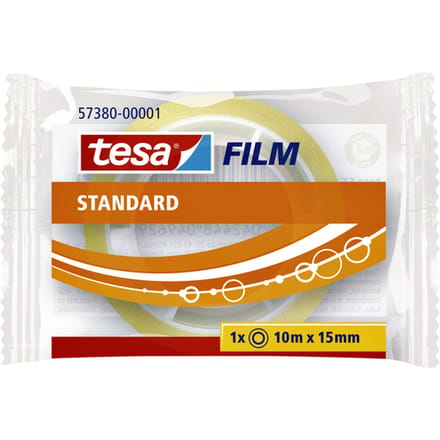 tesa 57380-00001-01 Plakband tesafilm Transparant (l x b) 10 m x 15 mm 1 stuk(s)