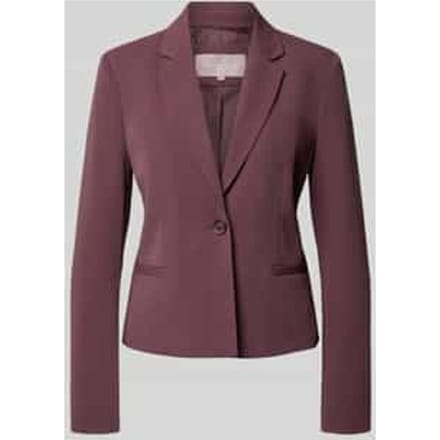 Blazer met aangezette strookzakken