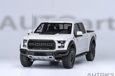 AUTOart 1/18 Ford F-150 Raptor Supercrew - 2019, Oxford White