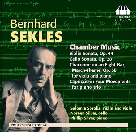 Solomia Soroka, Noreen Silver, Phillip Silver - Bernhard Sekles: Chamber music (CD)