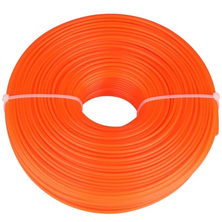 Fil de coupe-bordures en nylon de 2,4 mm pour coupe-bordures à essence, 120 m
