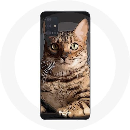 Samsung Galaxy A51 Bengaalse kattenrashoes