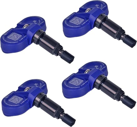 (4 STUKS) TPMS SENSOR BLEUTOOTH VOOR TESLA MODEL 3, S, Y, X (2020-2025) ZWART VENTIEL
