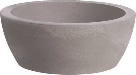 Bloemschaal Plantschaal Rond Thetis 40x16cm ASGRIJS Nicoli