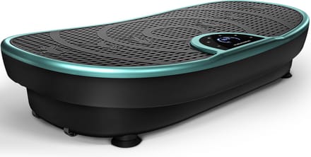 Trilplaat VP250 - 7+1 trainingsprogramma's - yoga-optie - edel design - Bluetooth luidspreker