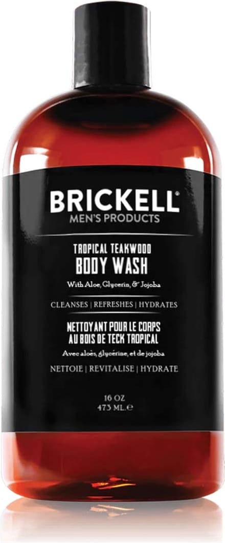 Brickell Invigorating Body Wash Tropical Teakwood 473 ml. | Skincare
