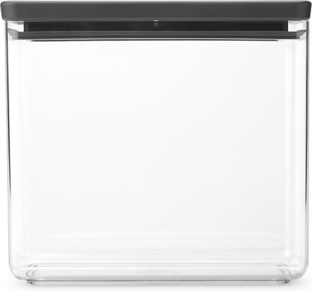 Brabantia Tasty+ Voorraadbus - Stapelbaar - 3,5 l - Dark Grey