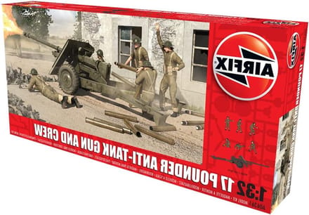 Airfix A06361 1/32 17 PDR pantserafweerkanon modelbouwset