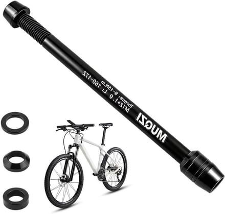 Fietstrainer Steekas - Fietsaccessoire Assen - Indoor Training - Verstelbare Lengte - 160-172 mm - Zwart