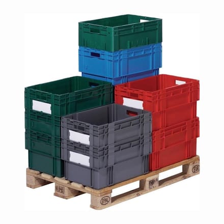 LA-KA-PE Draaistapelbak PP blauw - DTK600/ 210-0 BLAUW