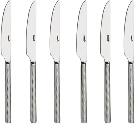 Bonna Dessertmes - Illusion - RVS - 19.9 cm - set van 6