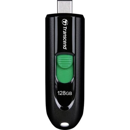 Transcend JetFlash 790C USB-stick 128 GB Zwart TS128GJF790C USB-C 3.2 Gen 1