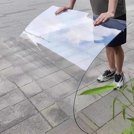 Dakpanelen Polycarbonaat - Transparante Platen - Serre Afdak - UV Bestendig - 1.22 x 1m - Helder