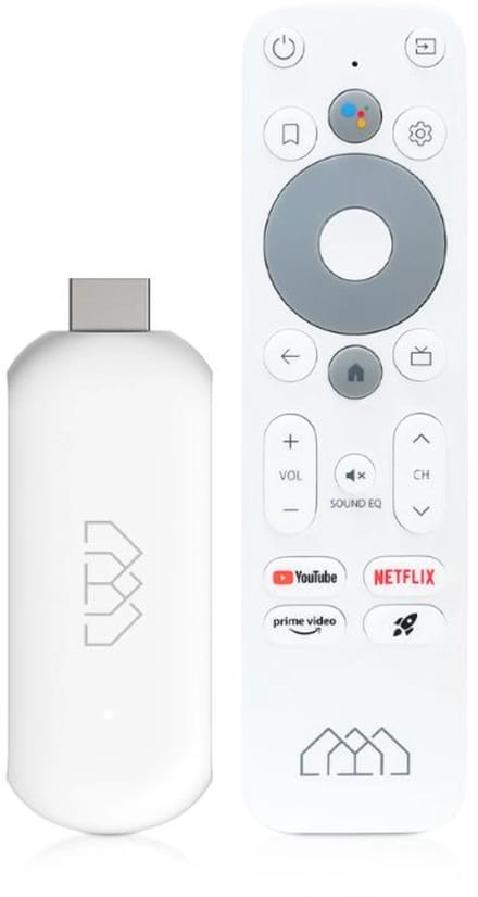 Homatics Stick HD – Android TV Streaming Stick – Full HD – 32GB – Google Cast – Hey Google