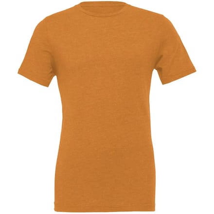 Bella+Canvas Unisex Heather CVC Short Sleeve Tee CV3001CVC - Heather Autumn - S