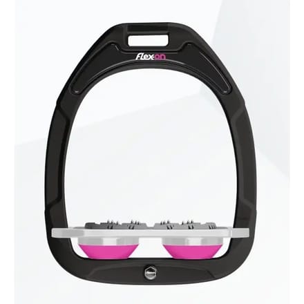 Platte Ultra Grip Zwart/Grijs/Roze Beugels Flex-On Green Composite