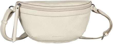 TOM TAILOR gordeltas Lina Belt Bag Creme White crème