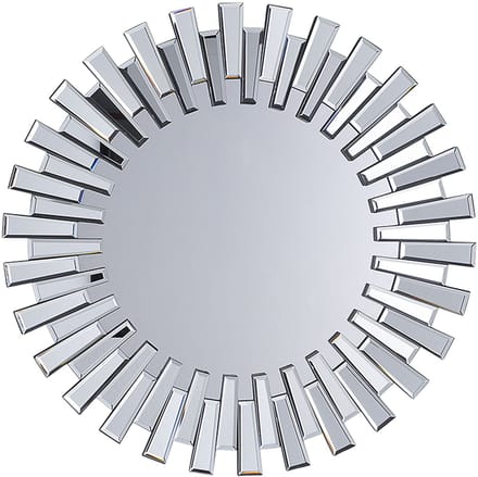 CHOLET - Wandspiegel - Zilver - MDF