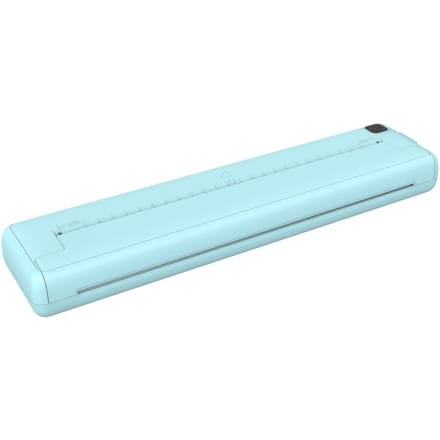 Draagbare printer Draadloze inktloze printer Ondersteunt 8,26''x11,69'' thermisch papierprinter BT blauw