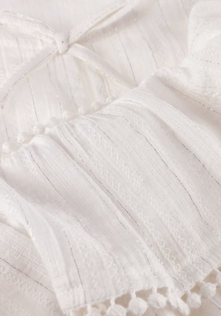 Ai&Ko Brecht Lurex Co 503 G Meisjes - Jurk - Wit - Maat 152