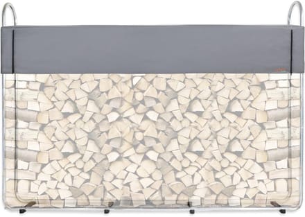 Houten Stapelrek Buiten Gepoedercoat Metaal Ventilerend