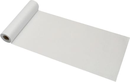 Chaks Tafelloper op rol - 2x - witte glitter - 30 x 500 cm - polyester