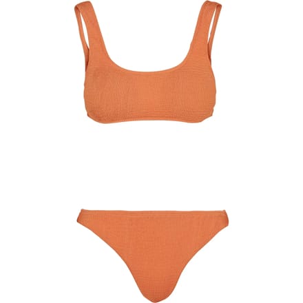 Urban Classics - Tanktop Crinkle Bikini - XS - Oranje