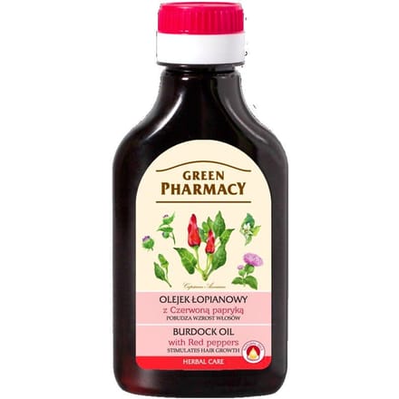 Green Pharmacy Red Pepper Burdock Oil Hair Growth 100 ml