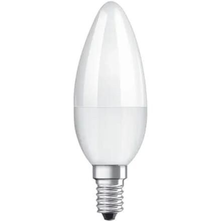 Osram Ledlamp Kaars Superstar - D3,5cm - Dimbaar - Warm Wit - E14 - 5w