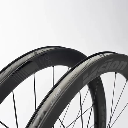 Wielset van Vision Metron 45 RS SL Silver Edition Sram