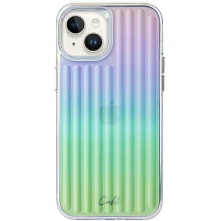 UNIQ Coehl Linear Back Cover hoesje voor Apple iPhone 14 - Opaal/Glanzend