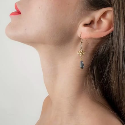 Sylvie Monthulé | Gouden Oorbellen | Lovely Kisses