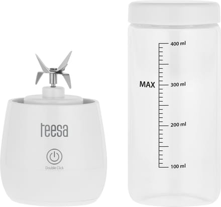 Teesa TSA3543 - Draagbare Blender - 100W - Borosilicaatglas - BPA-vrij