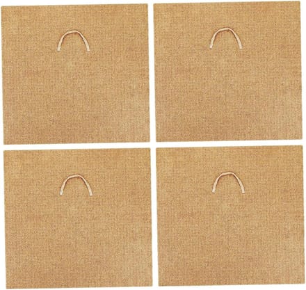 Wormenbak Dekens - Compost Dekens - Wormen Composteren - Makkelijk Op Maat Te Knippen - 60 x 60 cm - Bruin
