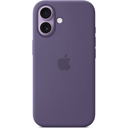 Siliconenhoesje met MagSafe voor de Apple iPhone 17 - Purple Fog