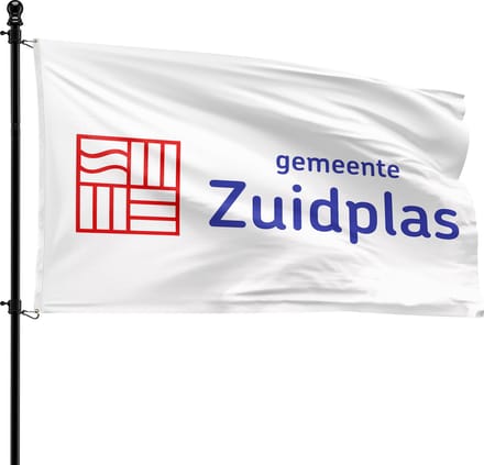 VlagDirect - Zuidplas vlag - Gemeente Zuidplas vlag - 90 x 150 cm.