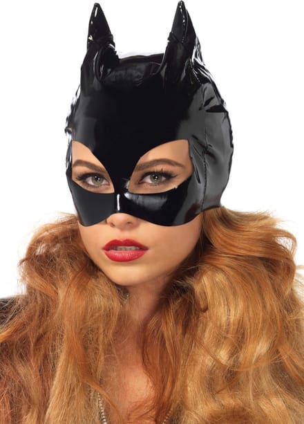 Vinyl masker voor dames Leg Avenue