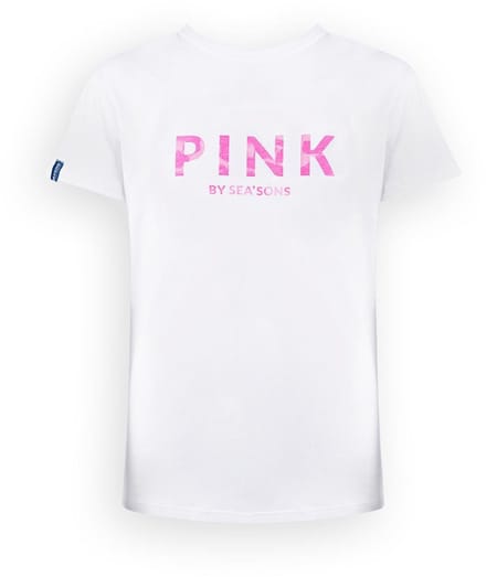 SEA'SONS - True color t-shirt | Bordeaux-Pink