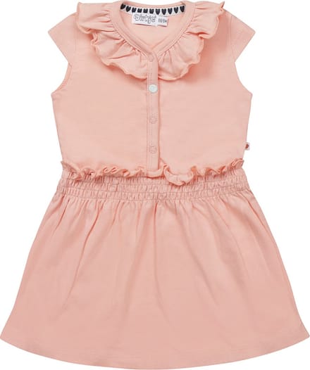 Dirkje R-SMILE Meisjes Jurk - Pink - Maat 74