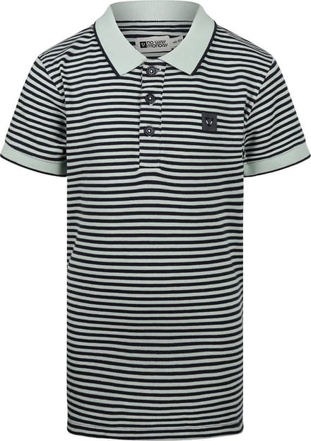 No Way Monday - Jongens Polo - Bright Blue - Maat 134