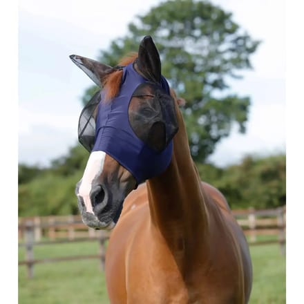 Anti-Vliegenmasker voor paarden Premier Equine Comfort Tech Lycra